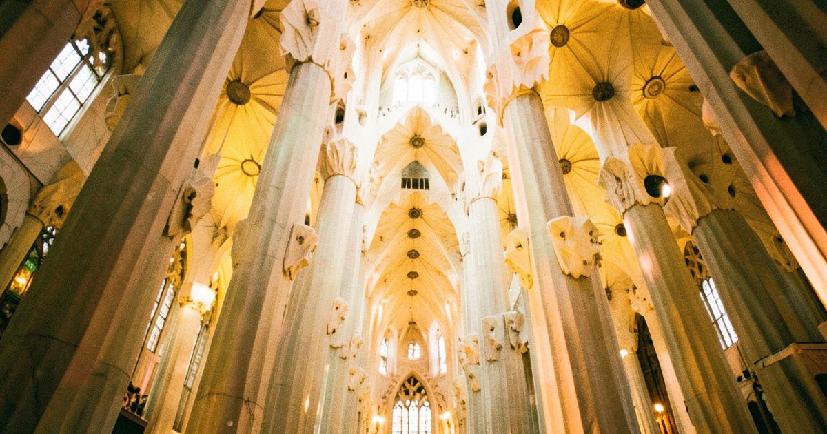 Cover art for the poem “The Sagrada Família”